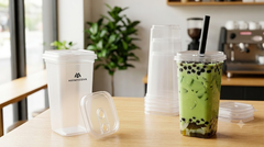 SB - Set Ly vuông kèm nắp (1000 ly + 1000 nắp)
