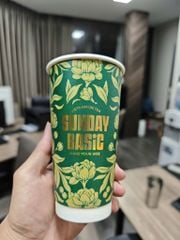 SB - Set Ly giấy 22 OZ + Nắp N90