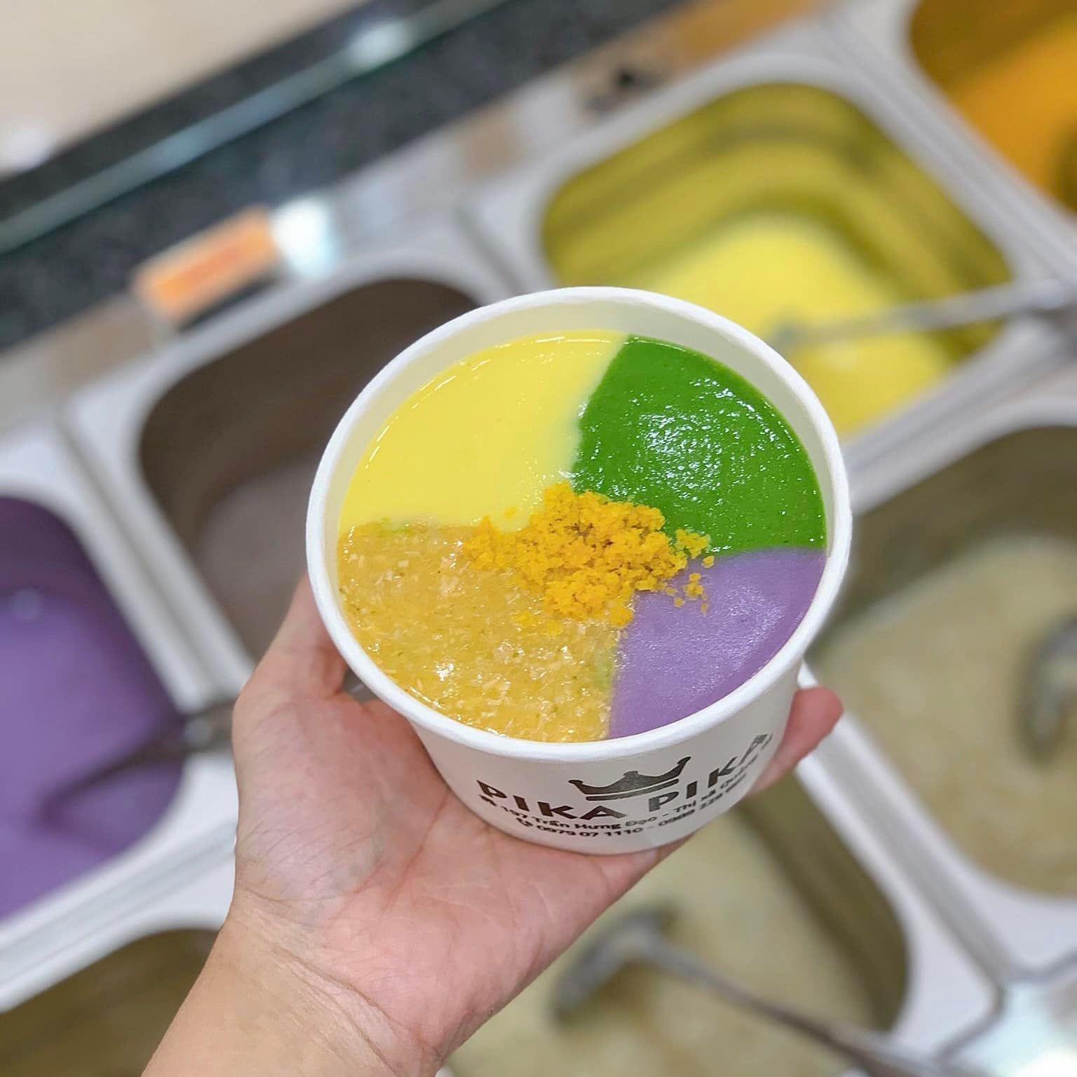 Cháo chàng hương hầm đậu pika