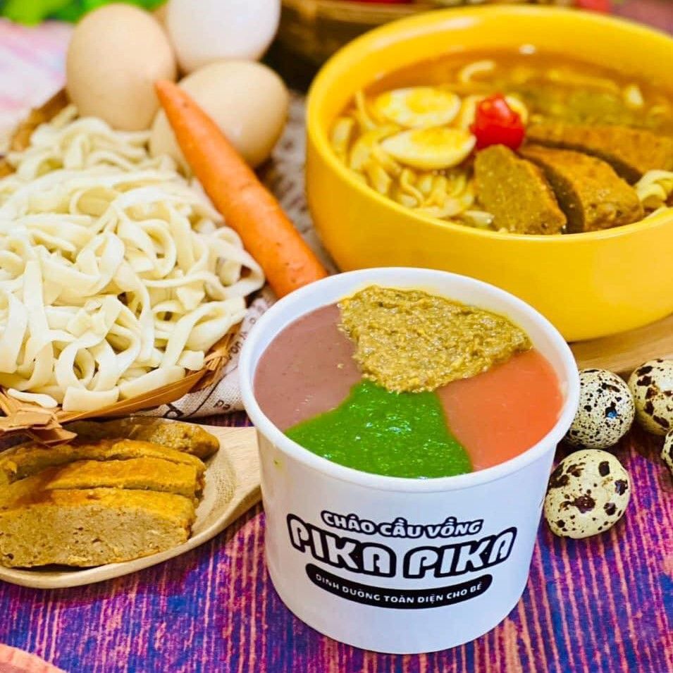 Cháo riêu cua đồng pika