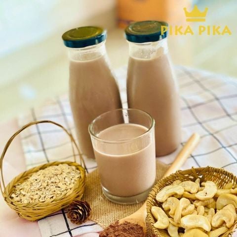 Sữa điều cacao yến mạch pika
