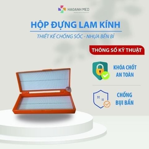 Hộp đựng lam kính 50 vị trí