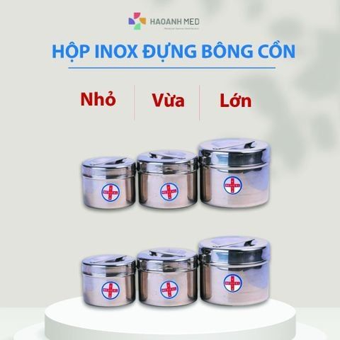 Hộp đựng bông cồn Y Tế cỡ nhỏ