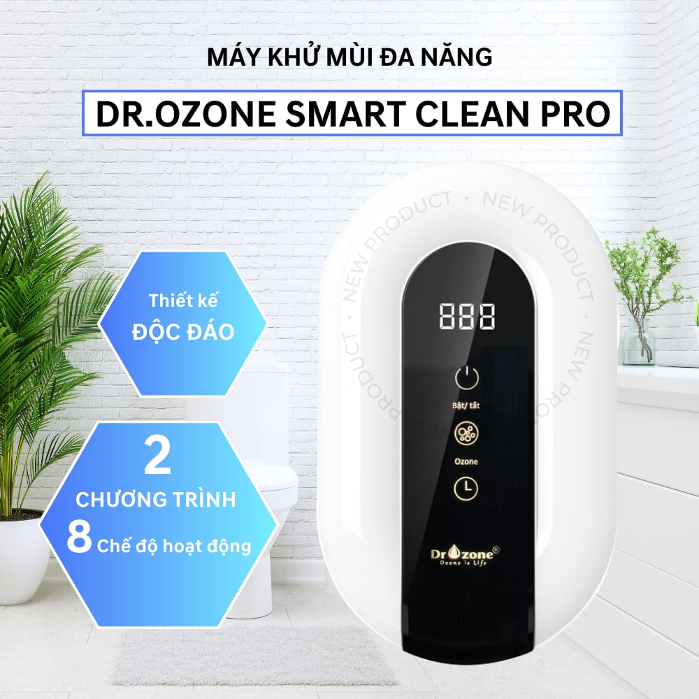 Máy Tạo Ozone Khử Mùi Dr.Ozone Smart Clean Pro – Siêu Thị Thiết Bị Y Tế
