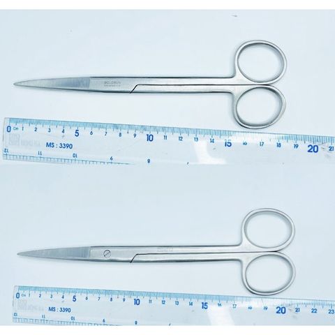 Kéo Cong Nhọn Y Tế Pakistan Size 10