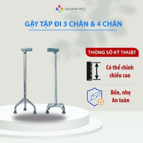 GẬY TẬP ĐI 4 CHÂN INOX – VIỆT NAM