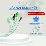 Ống hút dịch Hoàng Sơn không khóa số 10