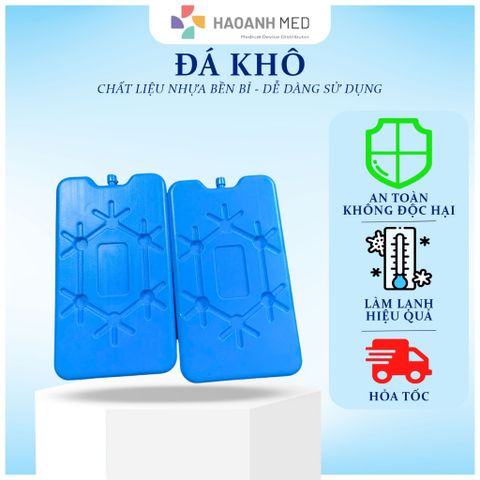 Đá Khô Cho Quạt Điều Hòa Hơi Nước, Bảo Quản Thức Ăn Đi Camping Kích Thước 10x25x1.5cm