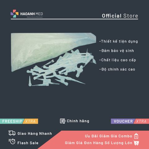 Đầu col Xanh Pipette 1000ul - Túi 500 cái