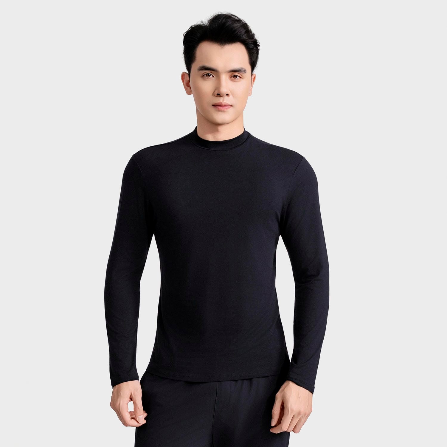 Áo Thun Giữ Nhiệt Nam Aristino Body Fit ALT008BS0