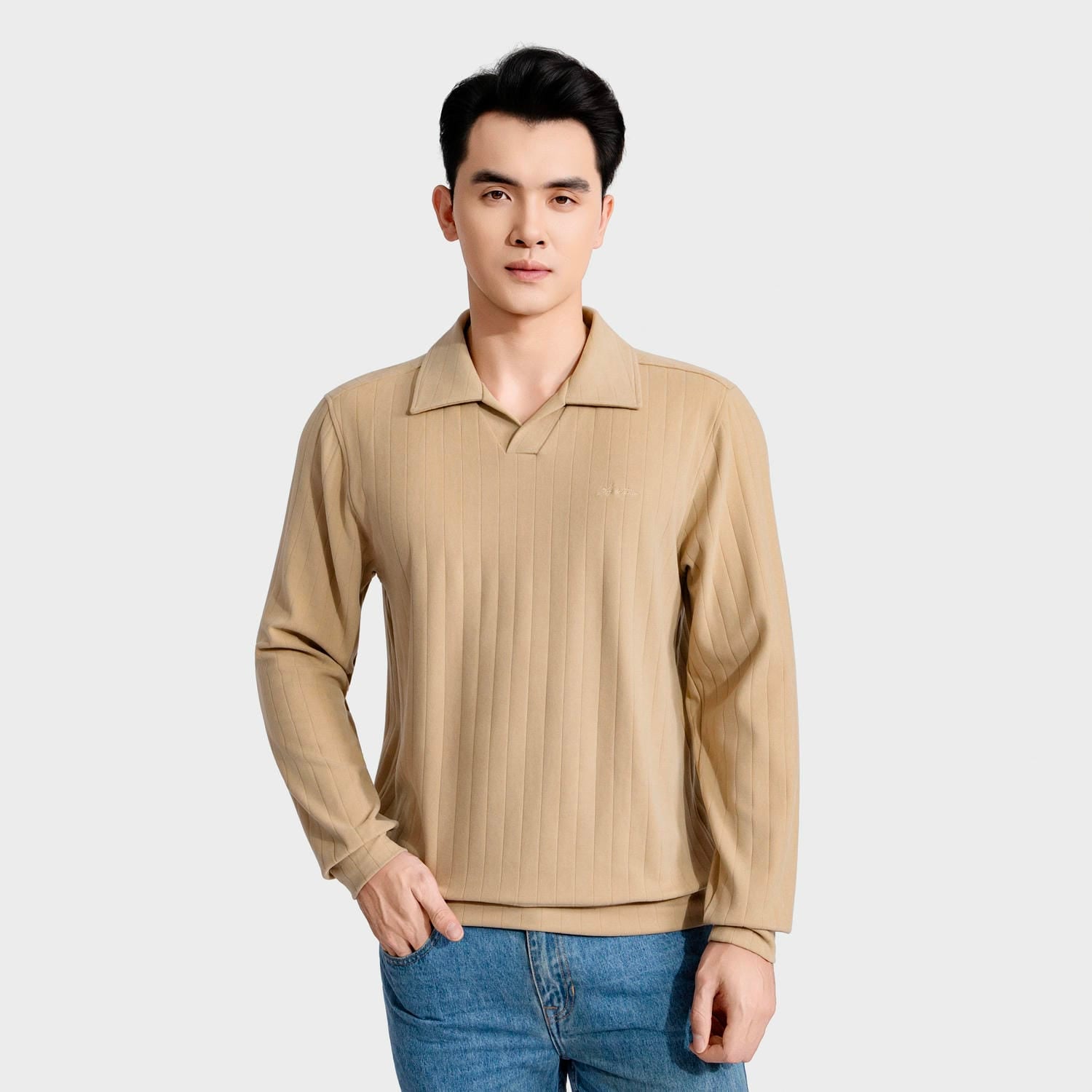 Áo Polo Nam Kẻ Aristino Regular Fit ALP004BS0