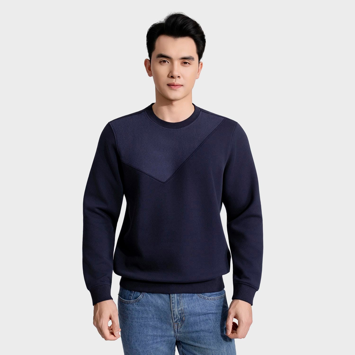Áo Nỉ Sweatshirt Nam Aristino Regular Fit ASW016BS0