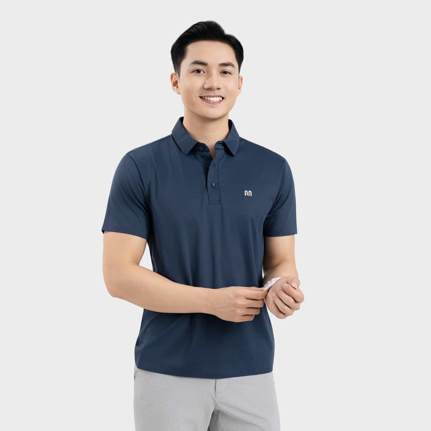 Áo Polo nam ngắn tay Insidemen Active dáng Regular Fit IPS109EDP01