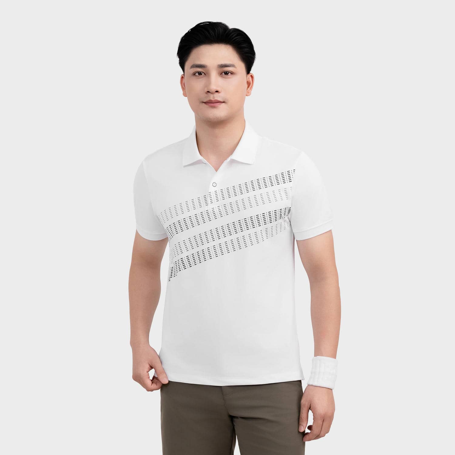 Áo Polo Nam Cam In Insidemen Active Recycle Polyester IPS108EDP01
