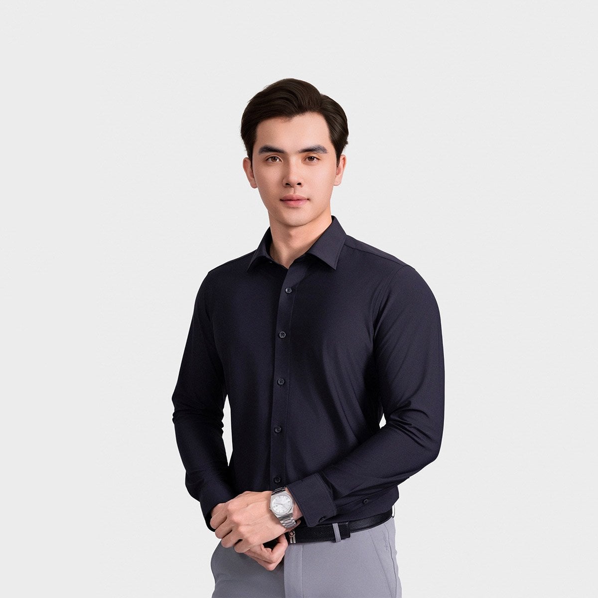 Áo Sơ Mi Nam Aristino Business Slim Fit 1LS0250S2