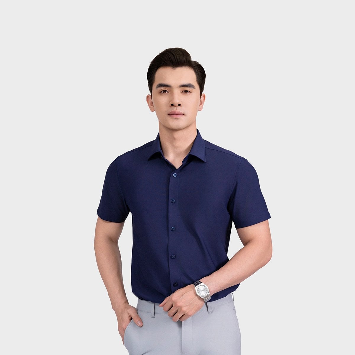 Áo Sơ Mi Nam Aristino Business Regular Fit 1SS071AS2
