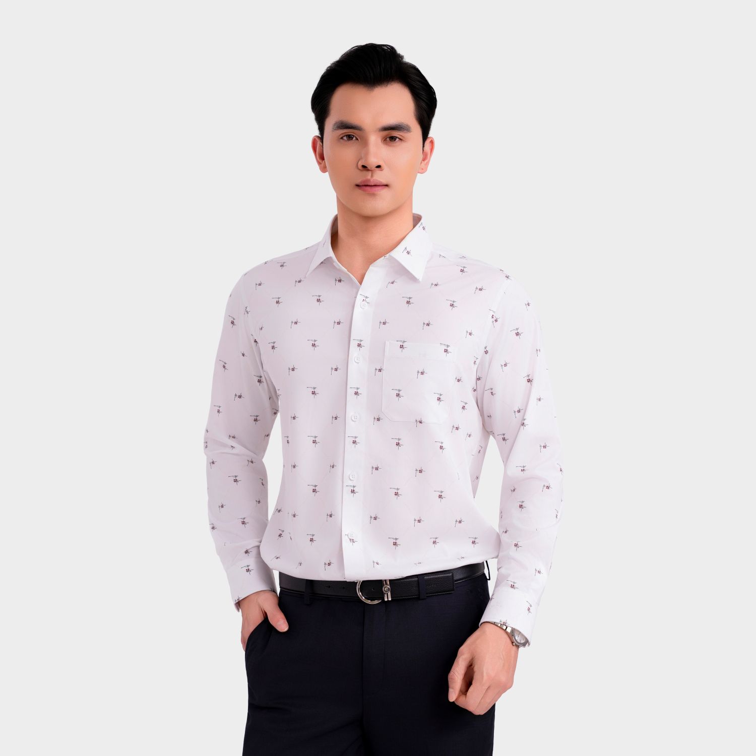 Áo Sơ Mi Nam Aristino Bamboo ALS084F0H2