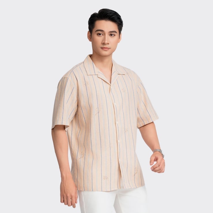 Áo Sơ Mi Nam Aristino Linen Cotton Berezza ASSM10AZ