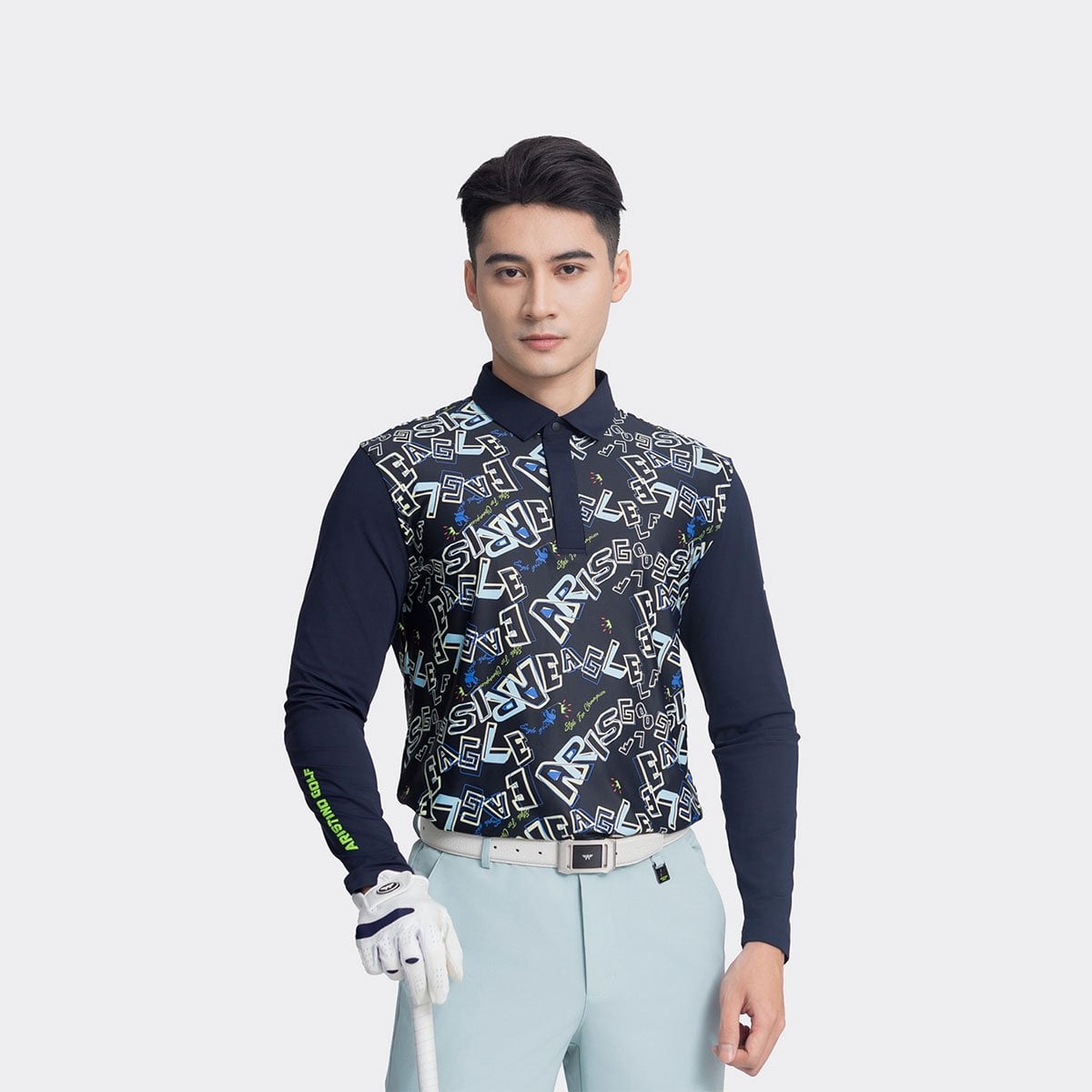 Áo Polo Nam Anti UV Aristino Golf ALPG33W2