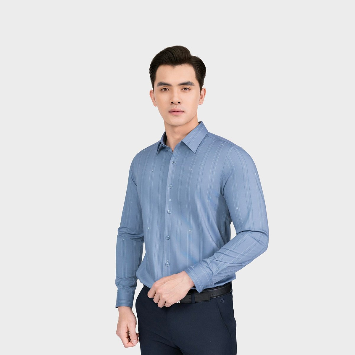 Áo Sơ Mi Nam Bamboo Aristino Slim Fit ALS0960S2