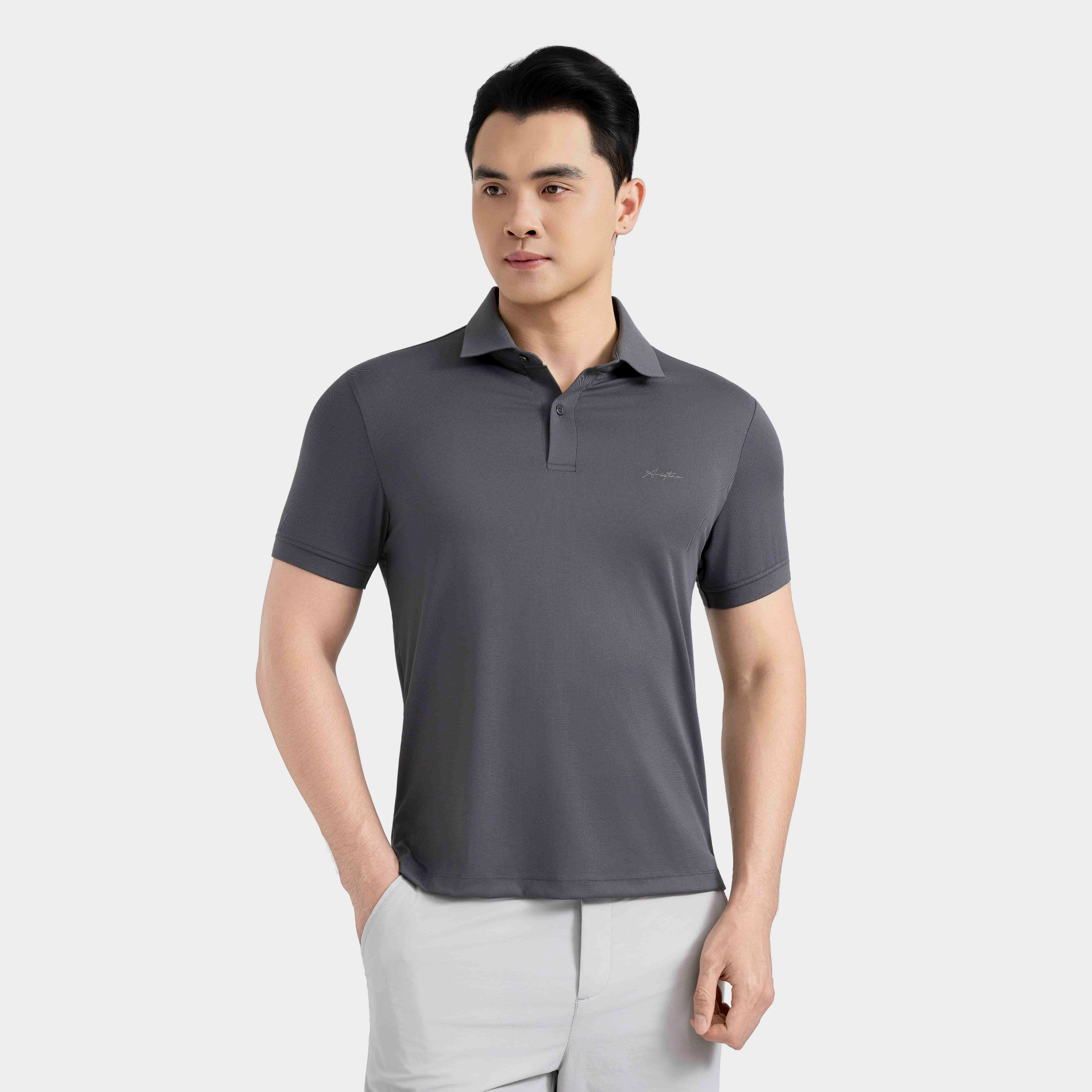 Áo Polo Ngắn Tay Nam Aristino Slim Fit APS087FAH2