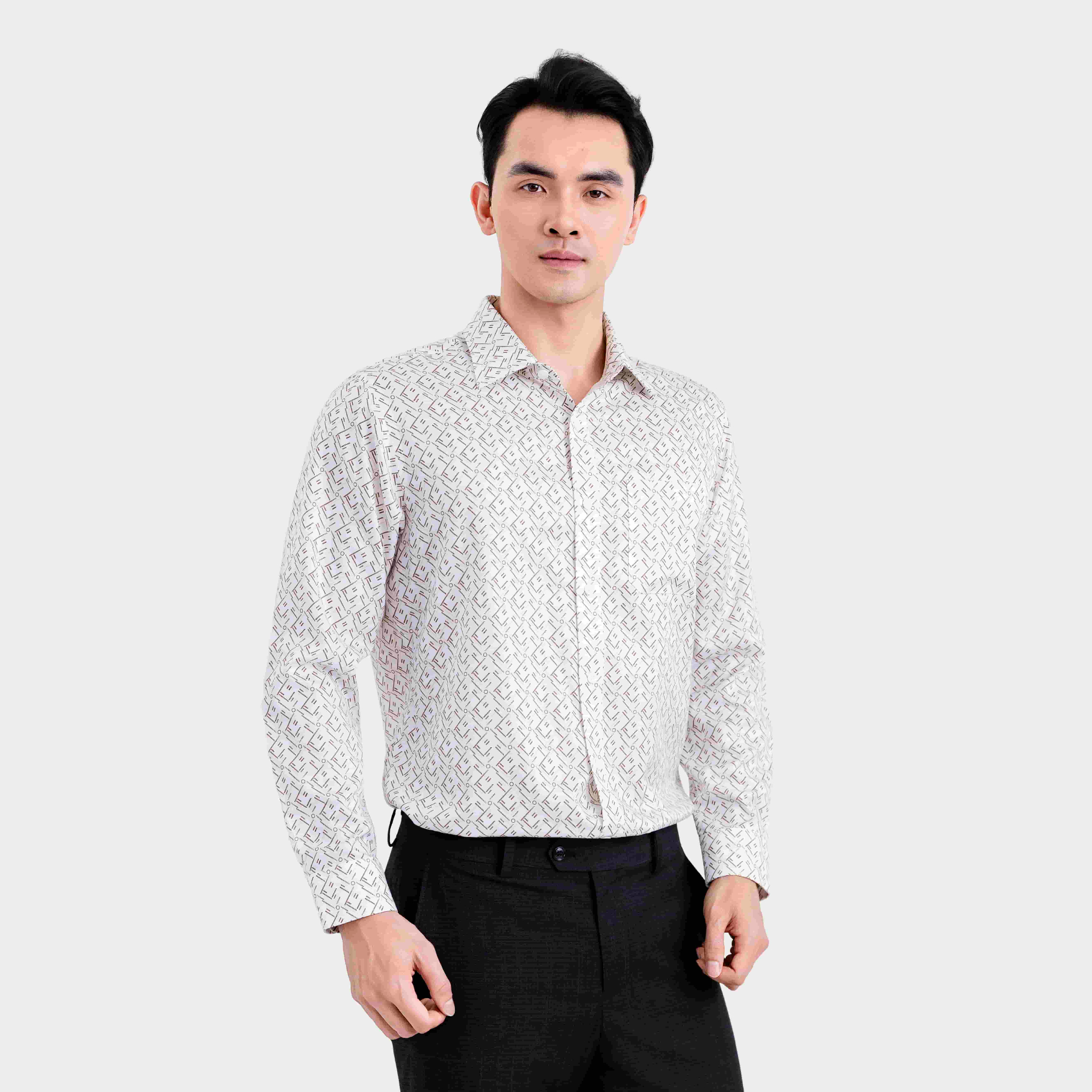 Áo Sơ Mi Dài Tay Nam Aristino Business Regular Fit 1LS259S0H2