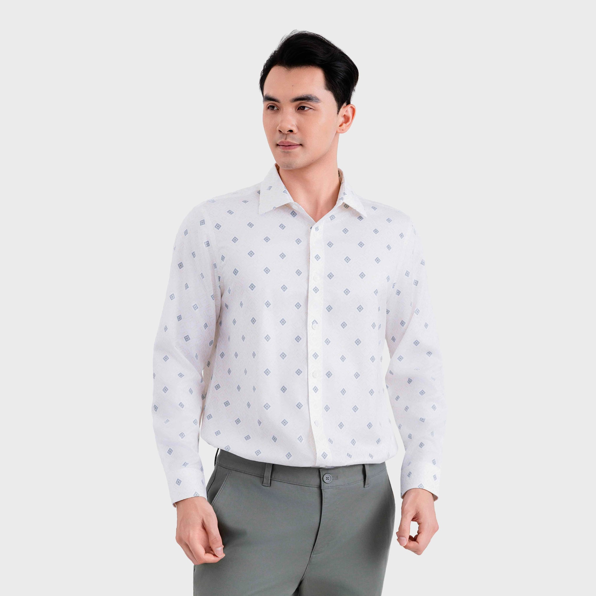 Áo Sơ Mi Dài Tay Nam Aristino Business Slim Fit 1LS260S0H2