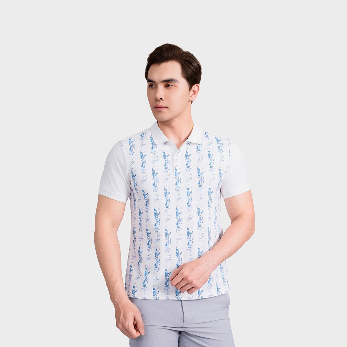 Áo Polo Nam Trắng Aristino Regular Fit APS132AS4