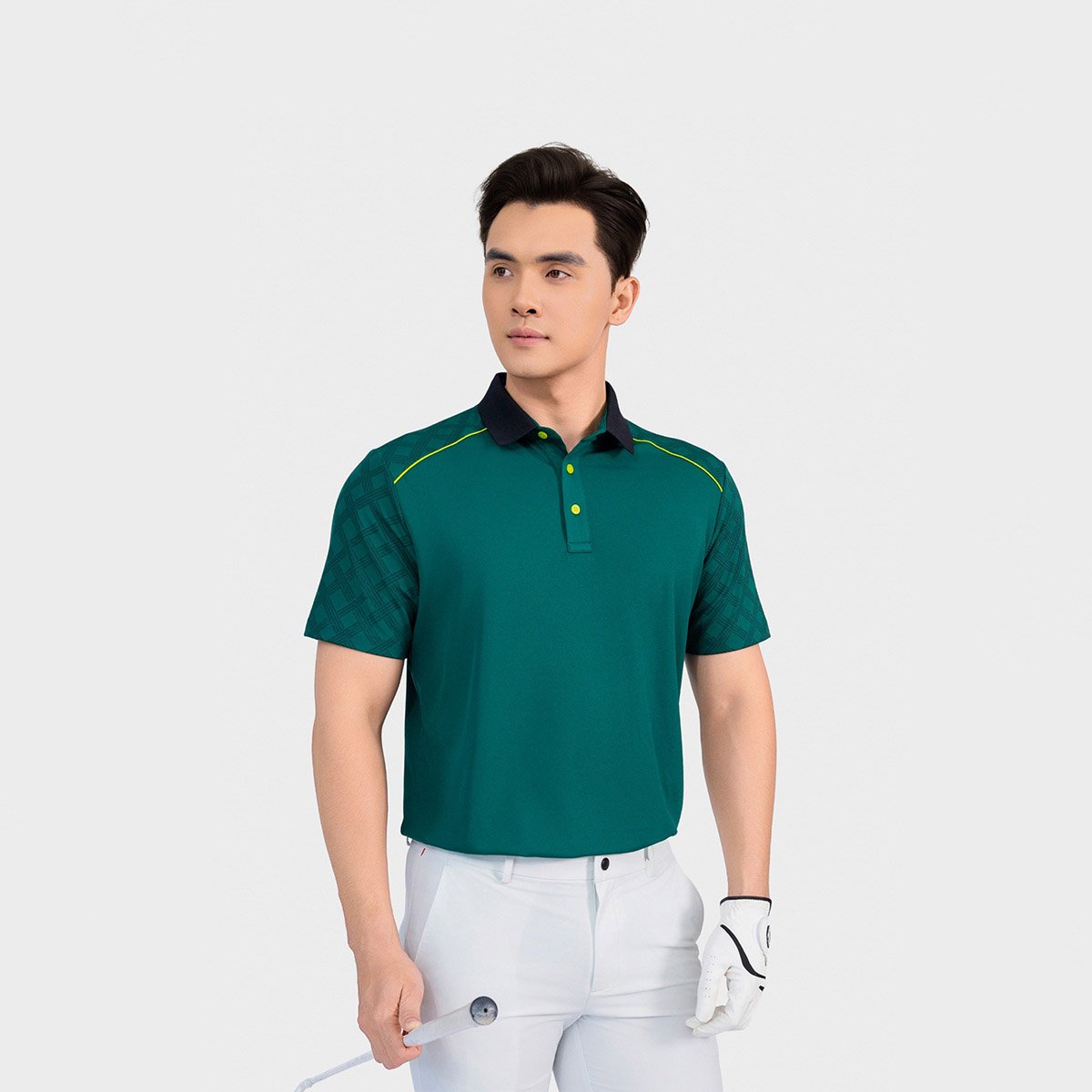 Áo Polo Nam Xanh lá In Aristino Golf APSG14AS2