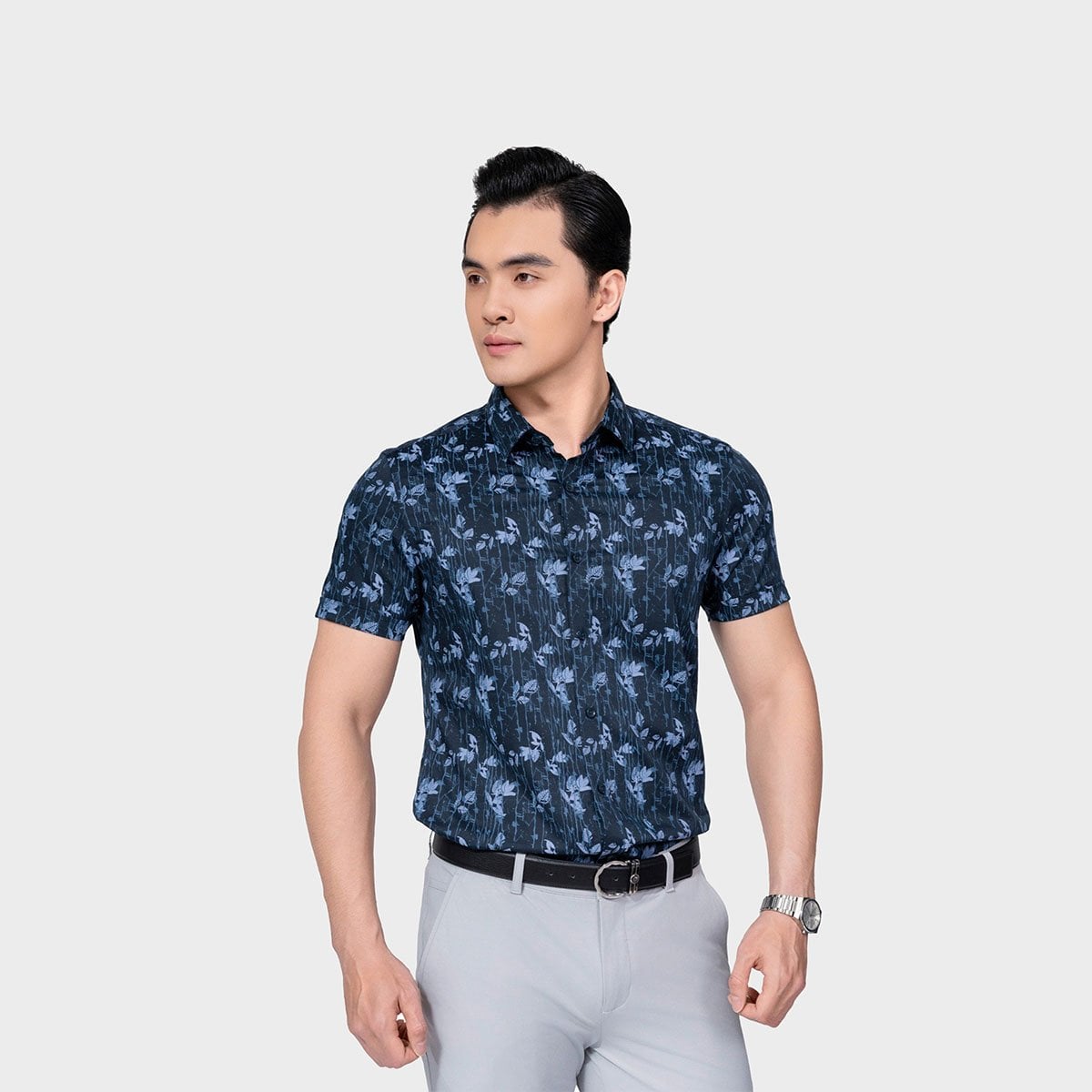 Áo Sơ Mi Nam Aristino Slim fit ASS085AS3