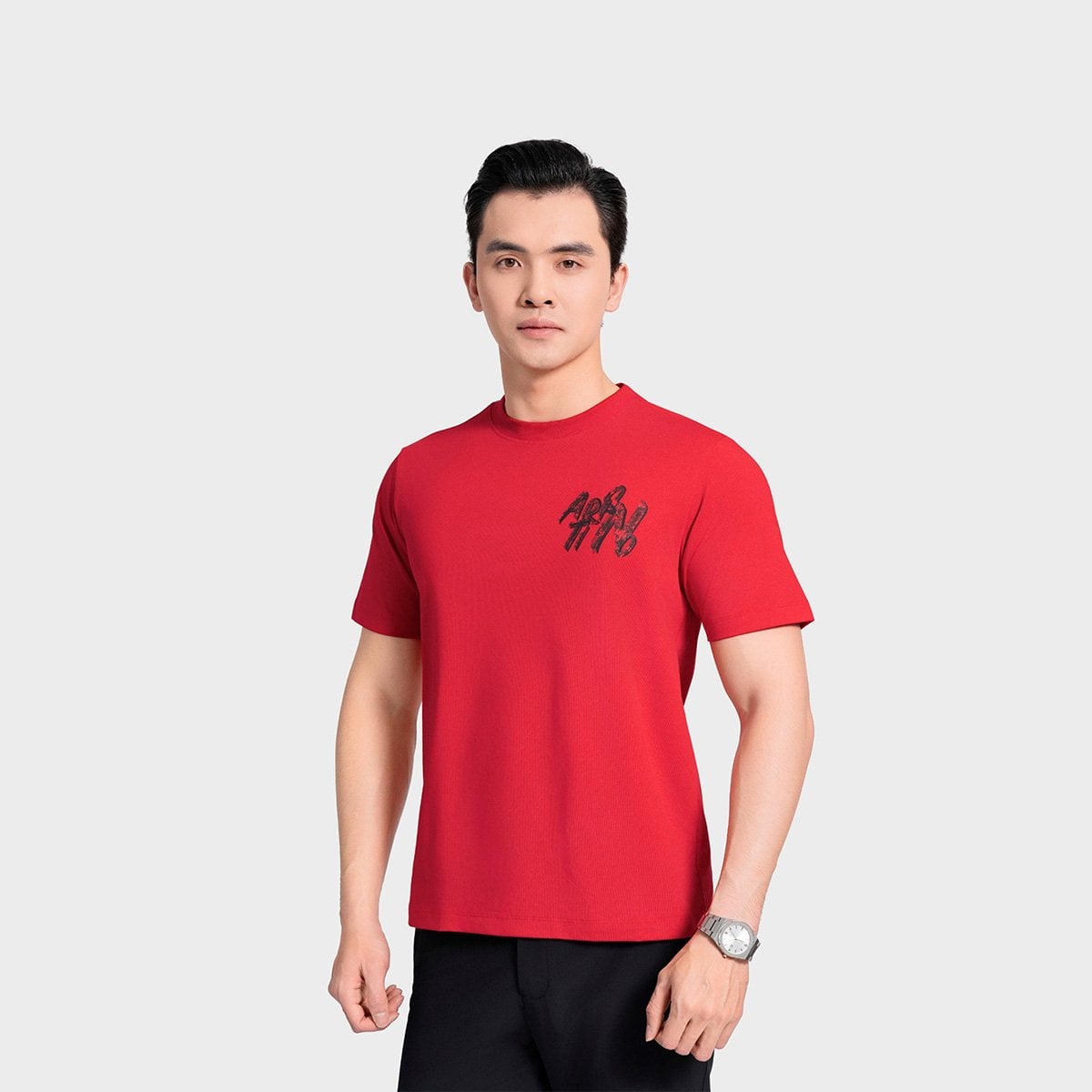Áo Thun T-shirt Nam Aristino Regular Fit ATS023AS0