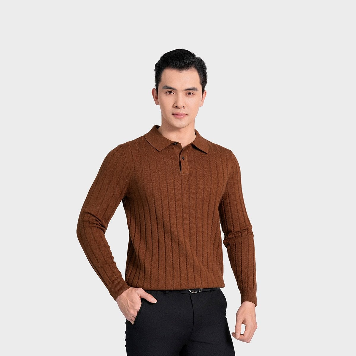 Áo Len Nam Casual Aristino AWOU10BZ