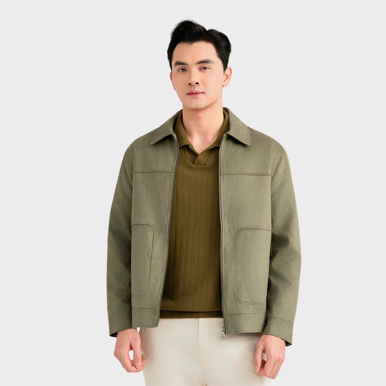 Áo Khoác 2 Lớp Nam Aristino Regular Fit AJK036BS0
