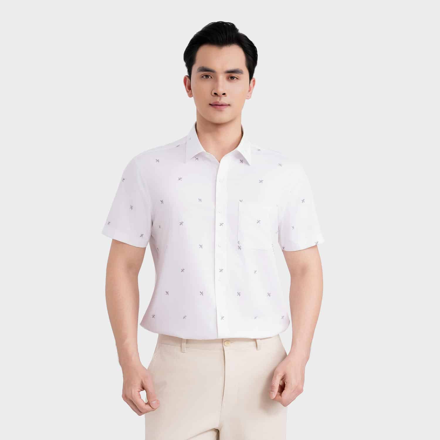 Áo Sơ Mi Nam Aristino Regular Fit ASS570SAH2