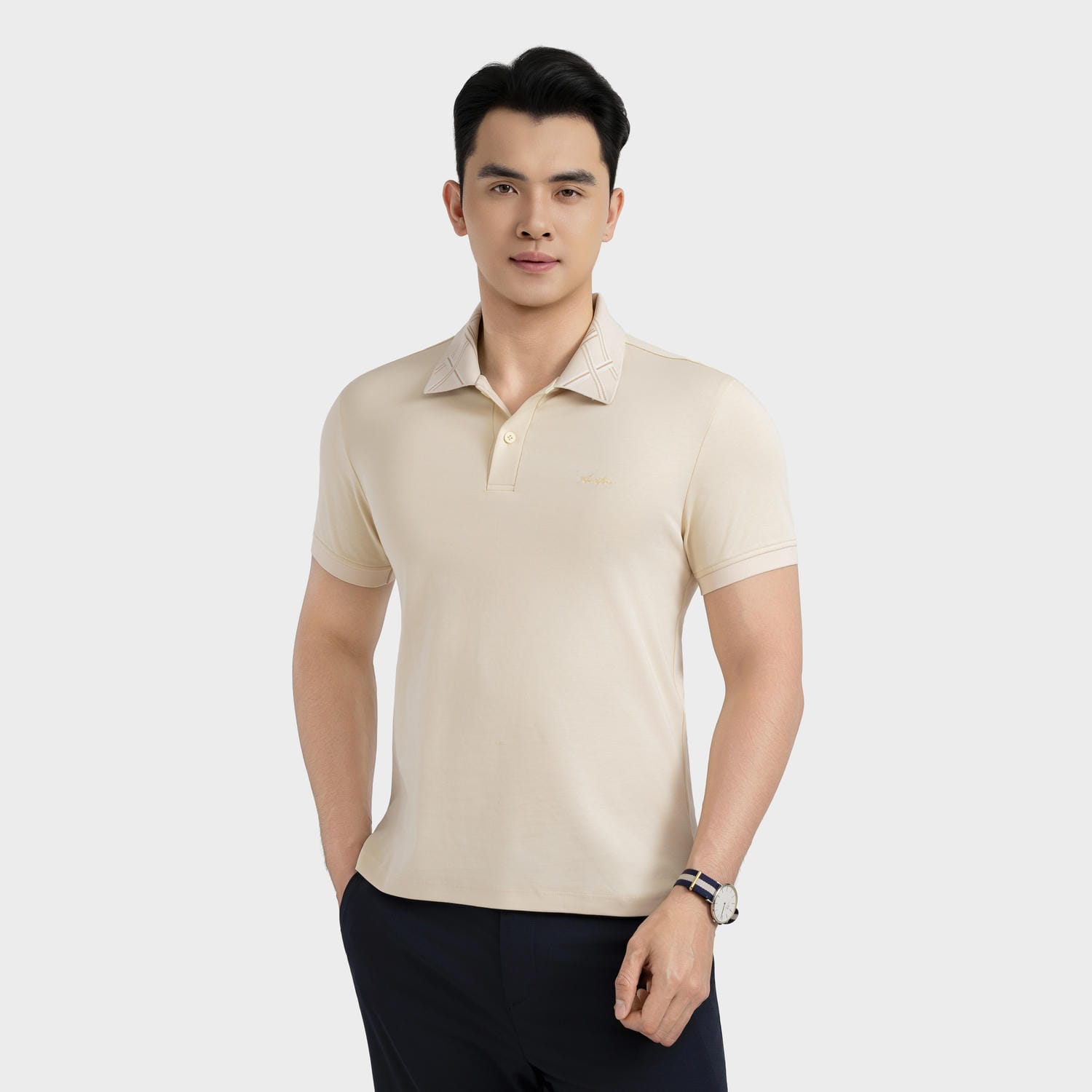 Áo Polo Ngắn Tay Nam Aristino Slim Fit APS027FAH2