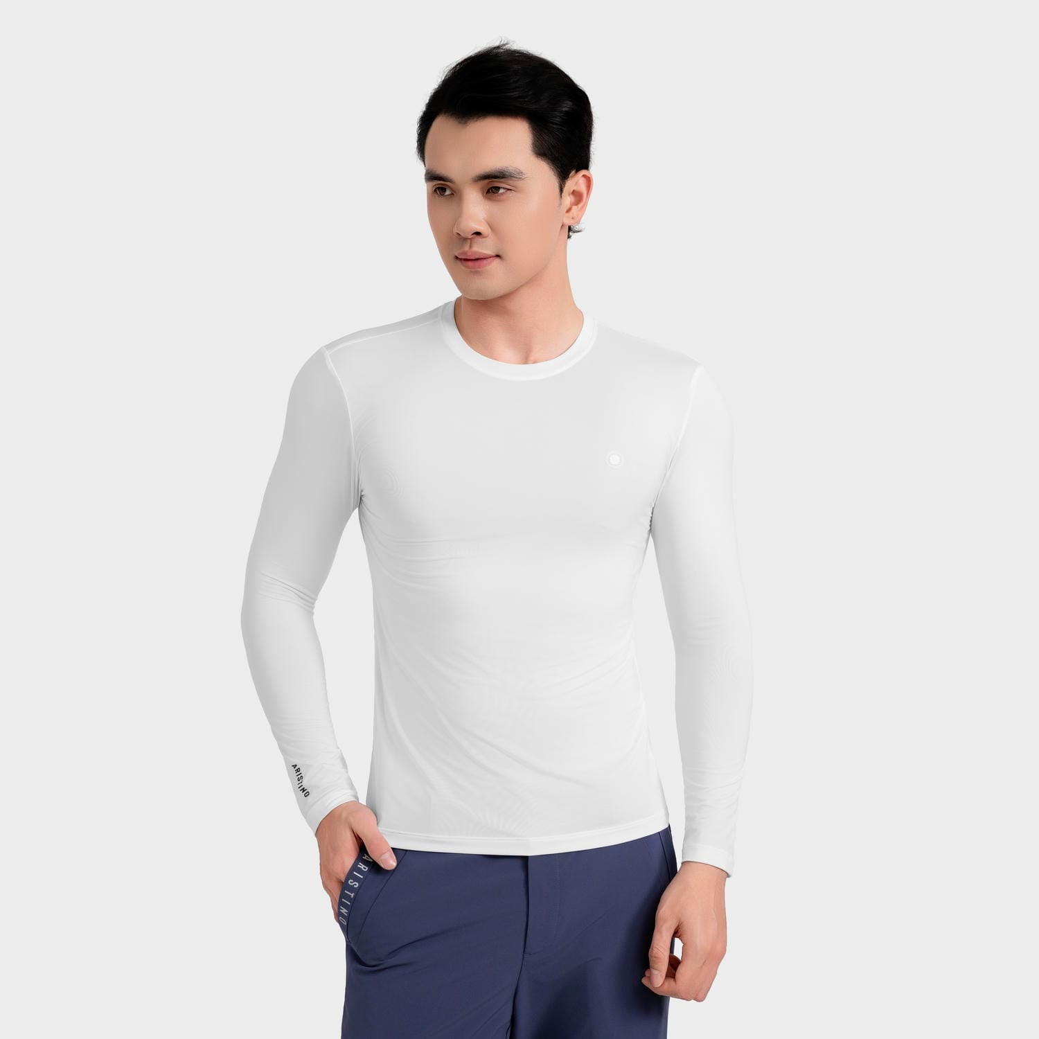 Áo Thun Nam Chống Nắng Thể Thao Aristino Golf ALTG01BS2