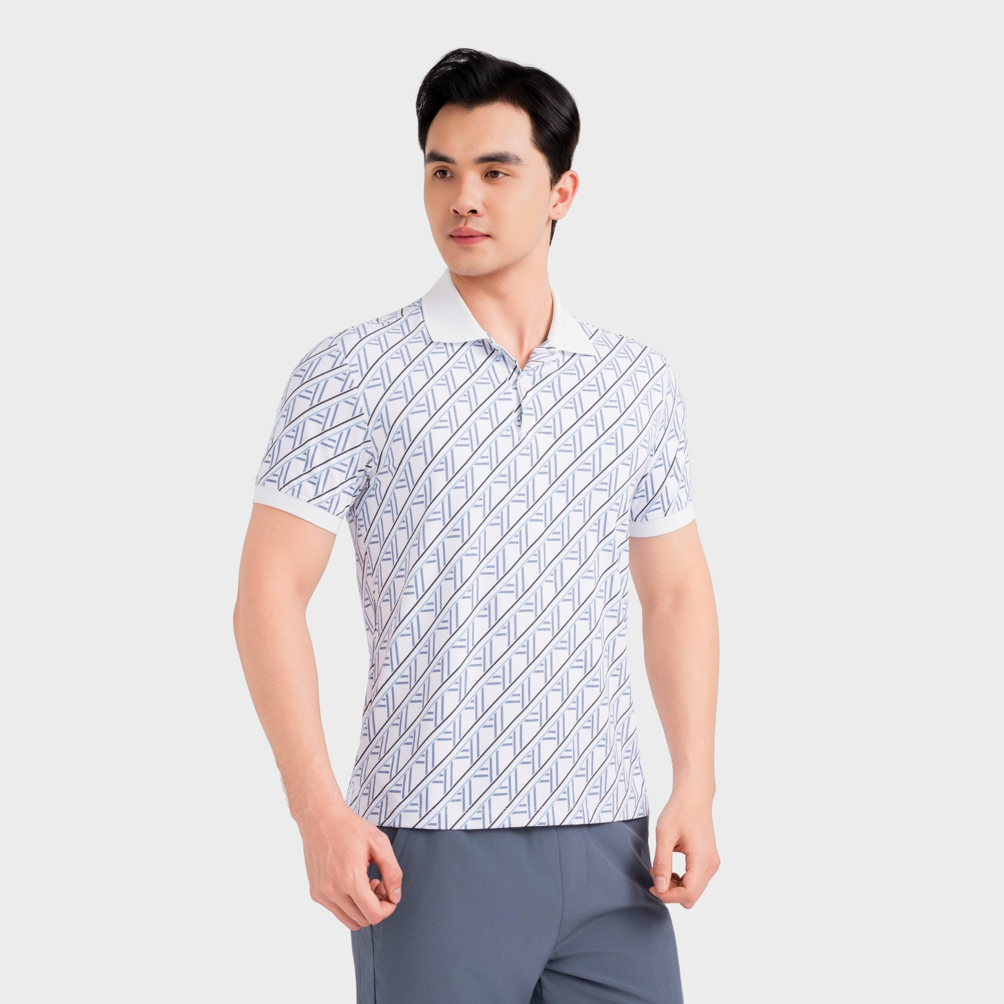 Áo Polo Ngắn Tay Nam Aristino Slim Fit APS041FAH2