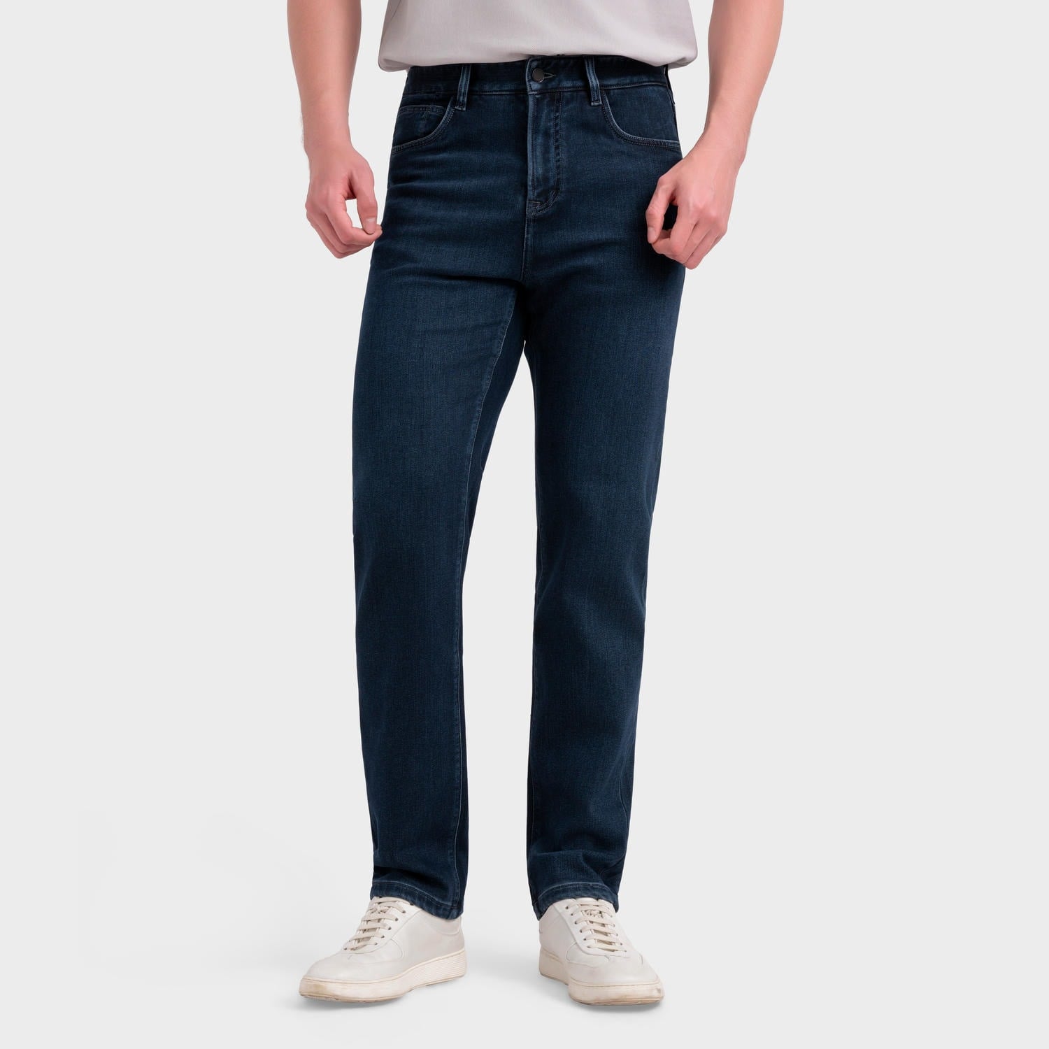 Quần Jeans Nam Hiệu Ứng Giặt Mài Aristino Business Regular 1JN0010S0