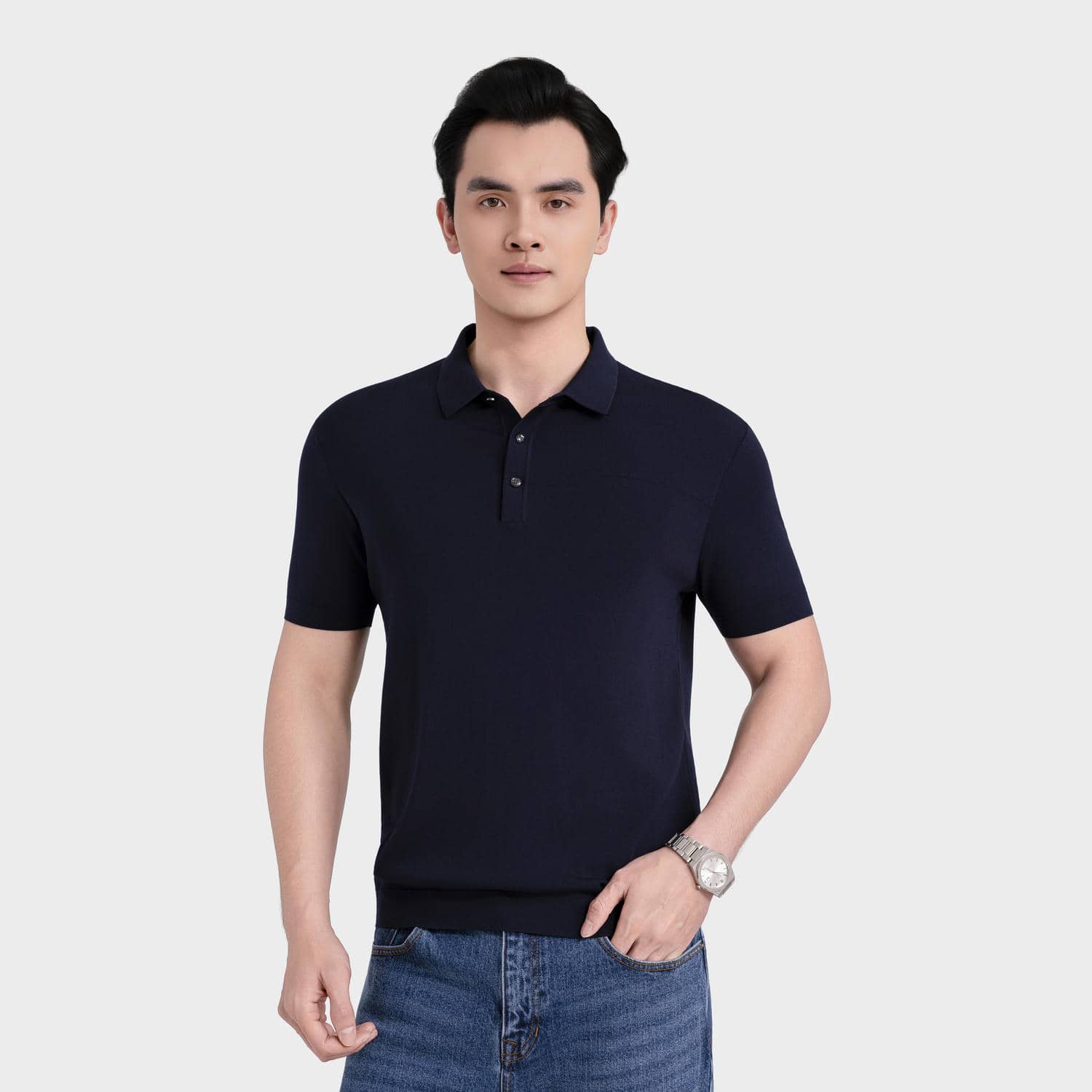 Áo Polo Ngắn Tay Nam Aristino Business Regular 1PSU53SAH2