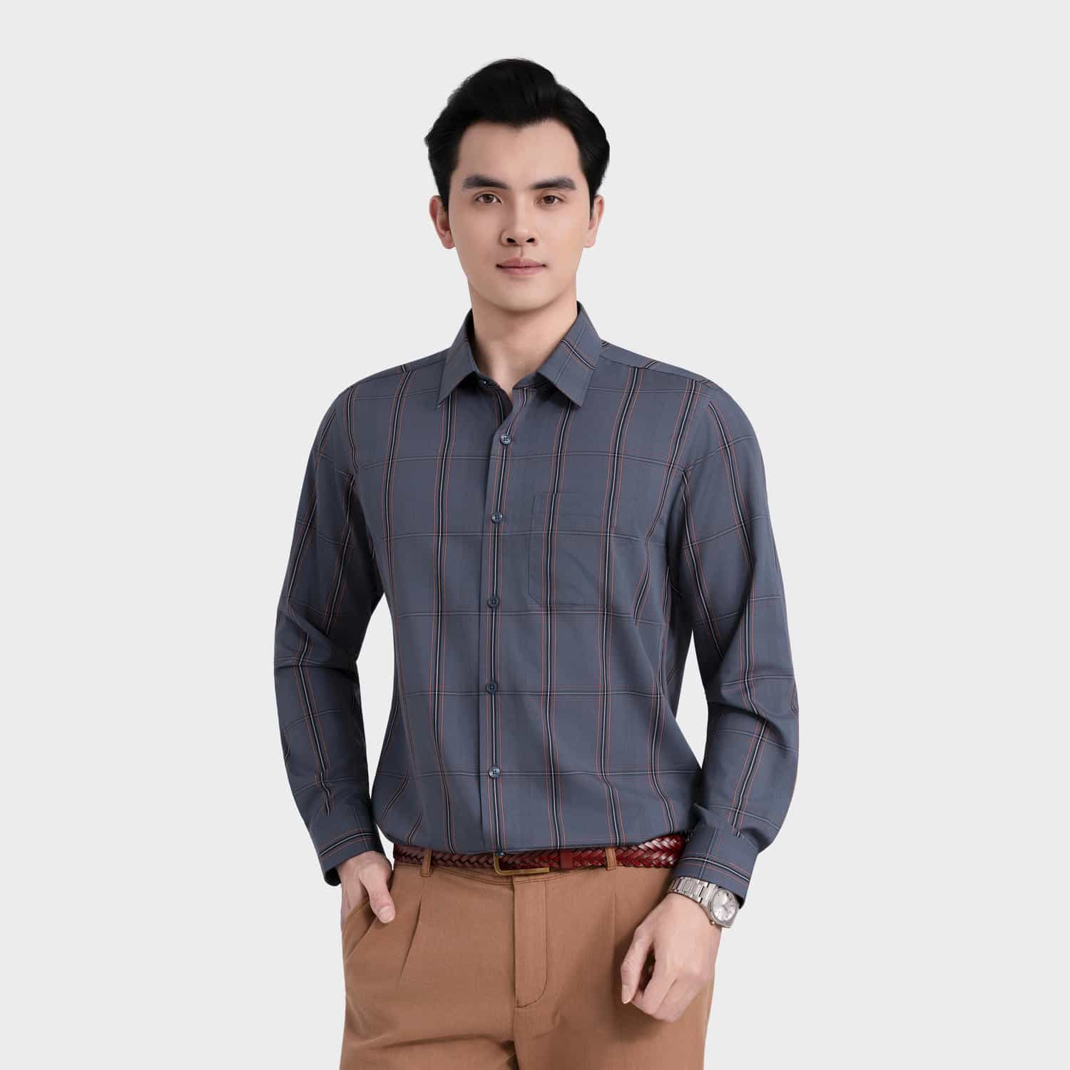 Áo Sơ Mi Nam Bamboo Aristino Regular Fit ALS096F0H2