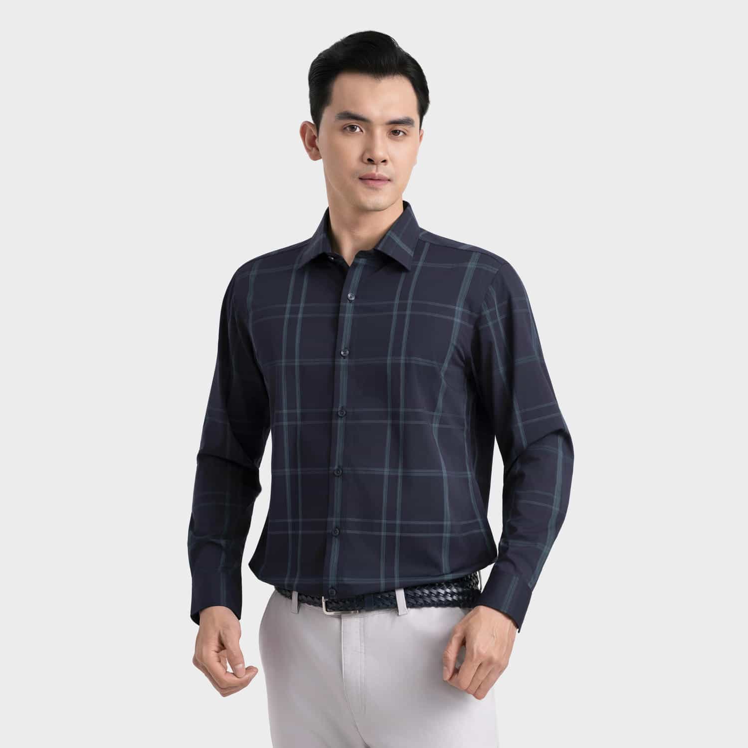 Áo Sơ Mi Nam Kẻ Aristino ALS618EDP01