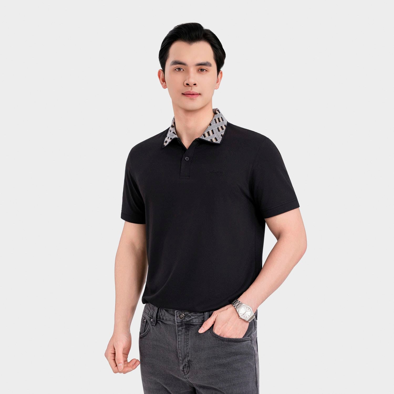Áo Polo Nam Solid Aristino Regular APS015FAH2