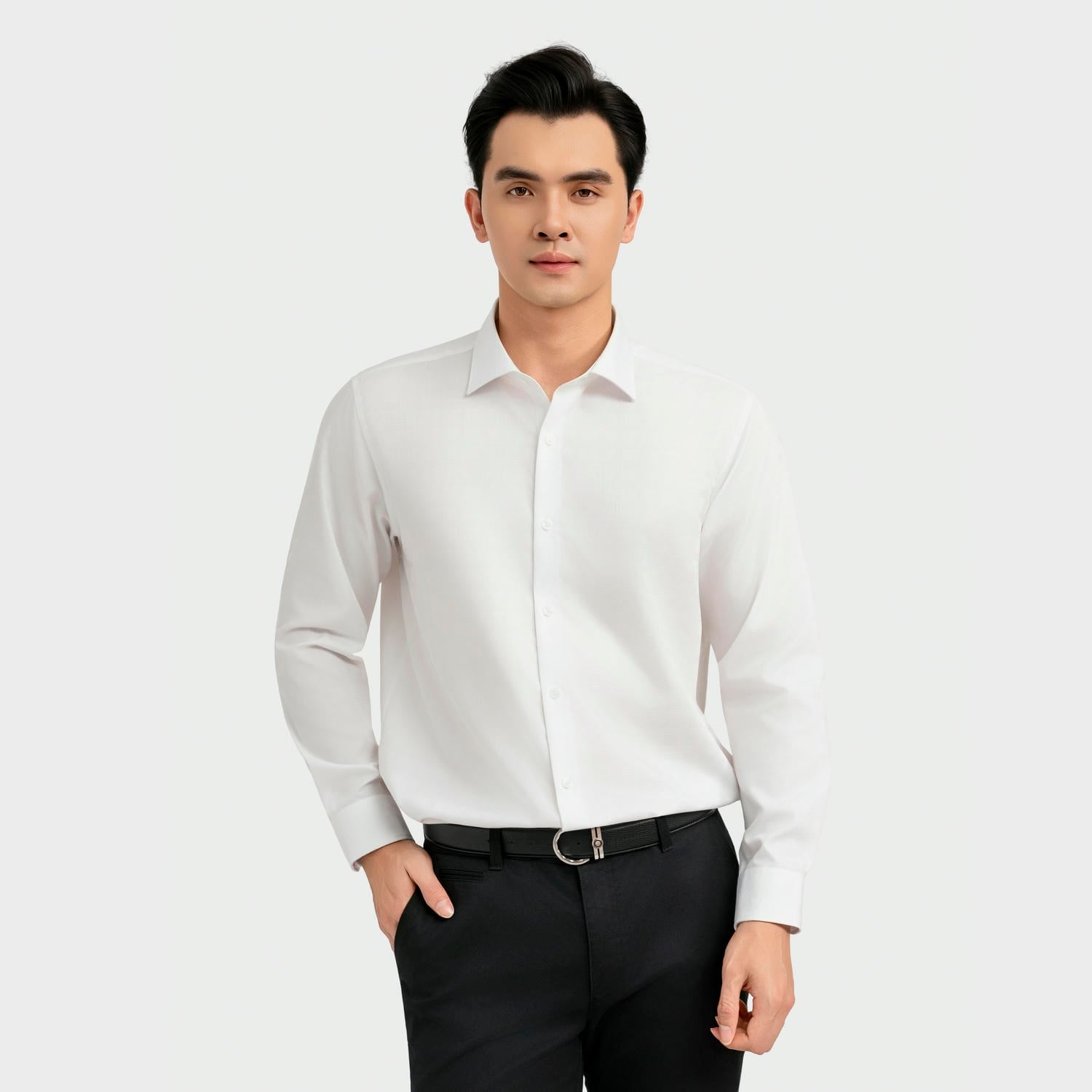 Áo Sơ Mi Dài Tay Nam Aristino Business Regular Fit 1LS252S0H2