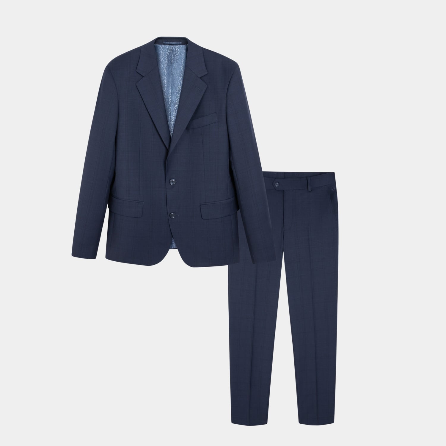Bộ Suits Nam Xanh Kẻ Aristino Business Premio 1SU0030S0