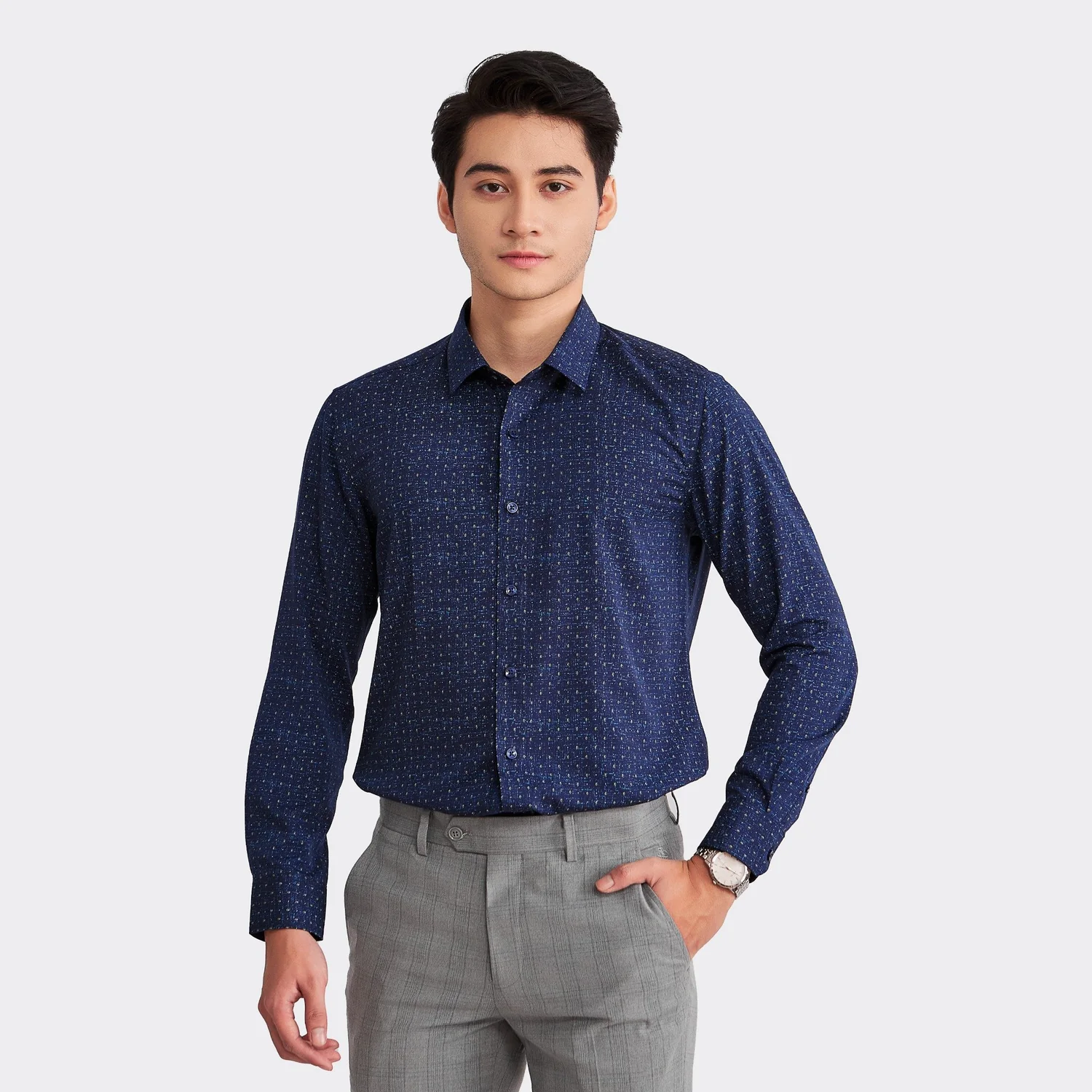 Áo Sơ mi Nam Aristino Slim fit ALS05802