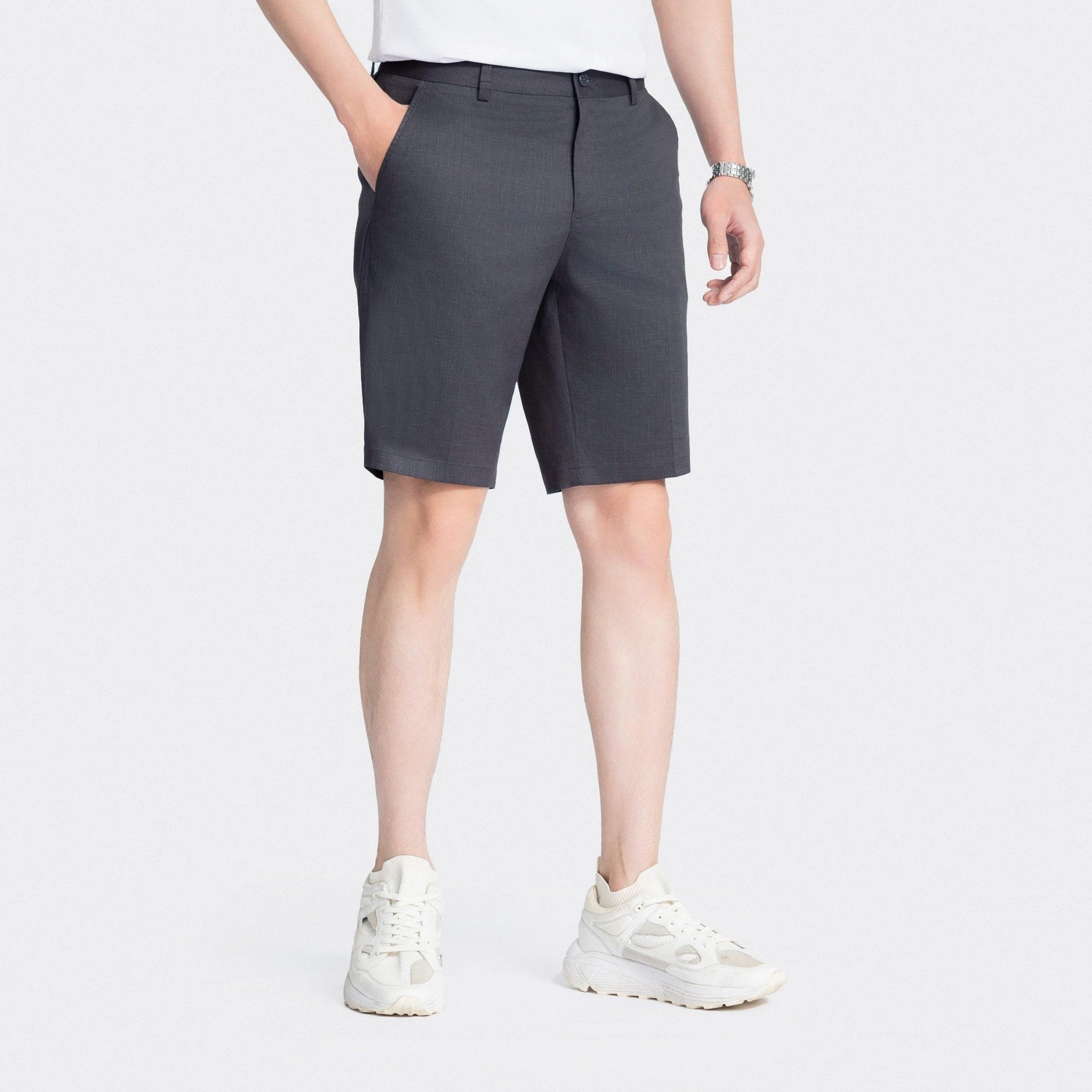 Quần Short âu Nam Aristino Regular Fit ASO083AZ
