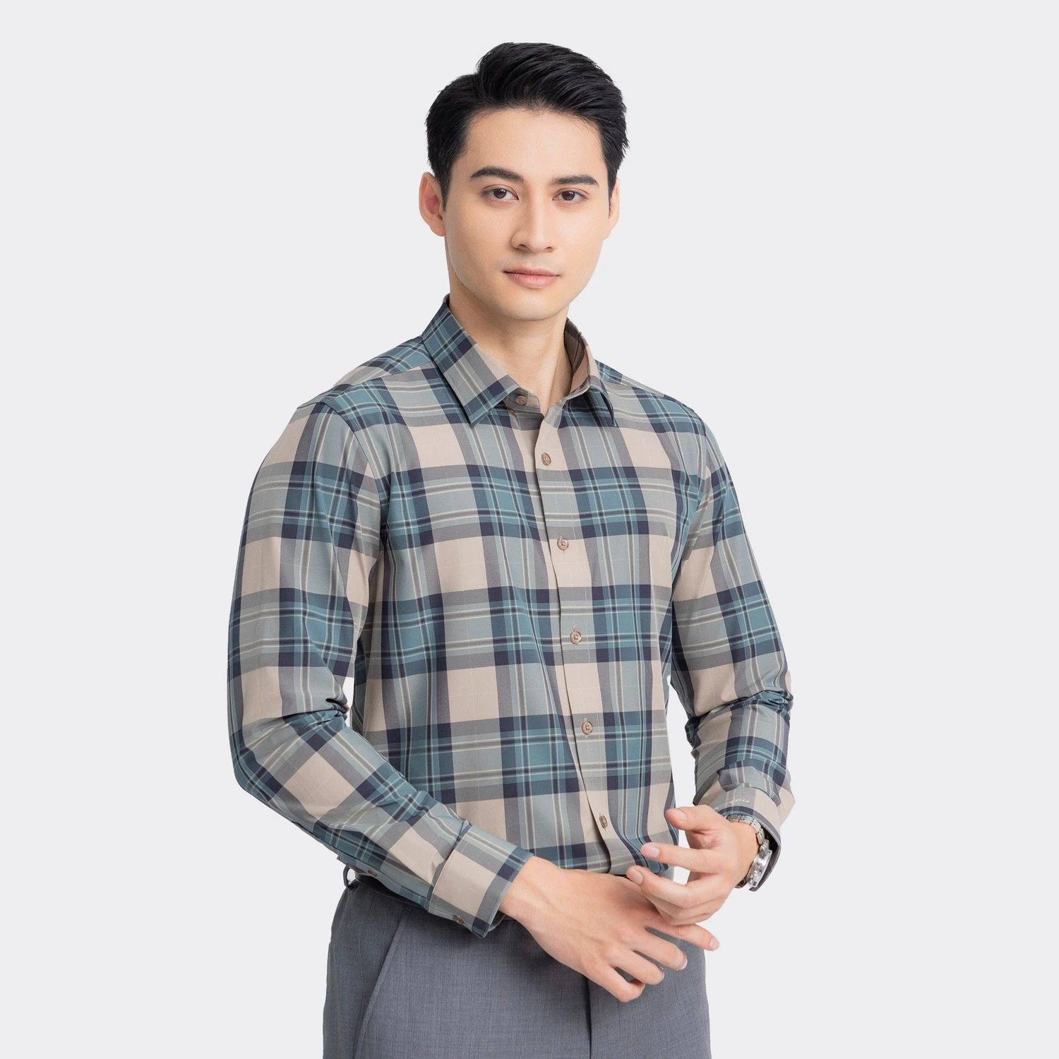 Áo Sơ Mi Nam Aristino Business Slim 1LS05103
