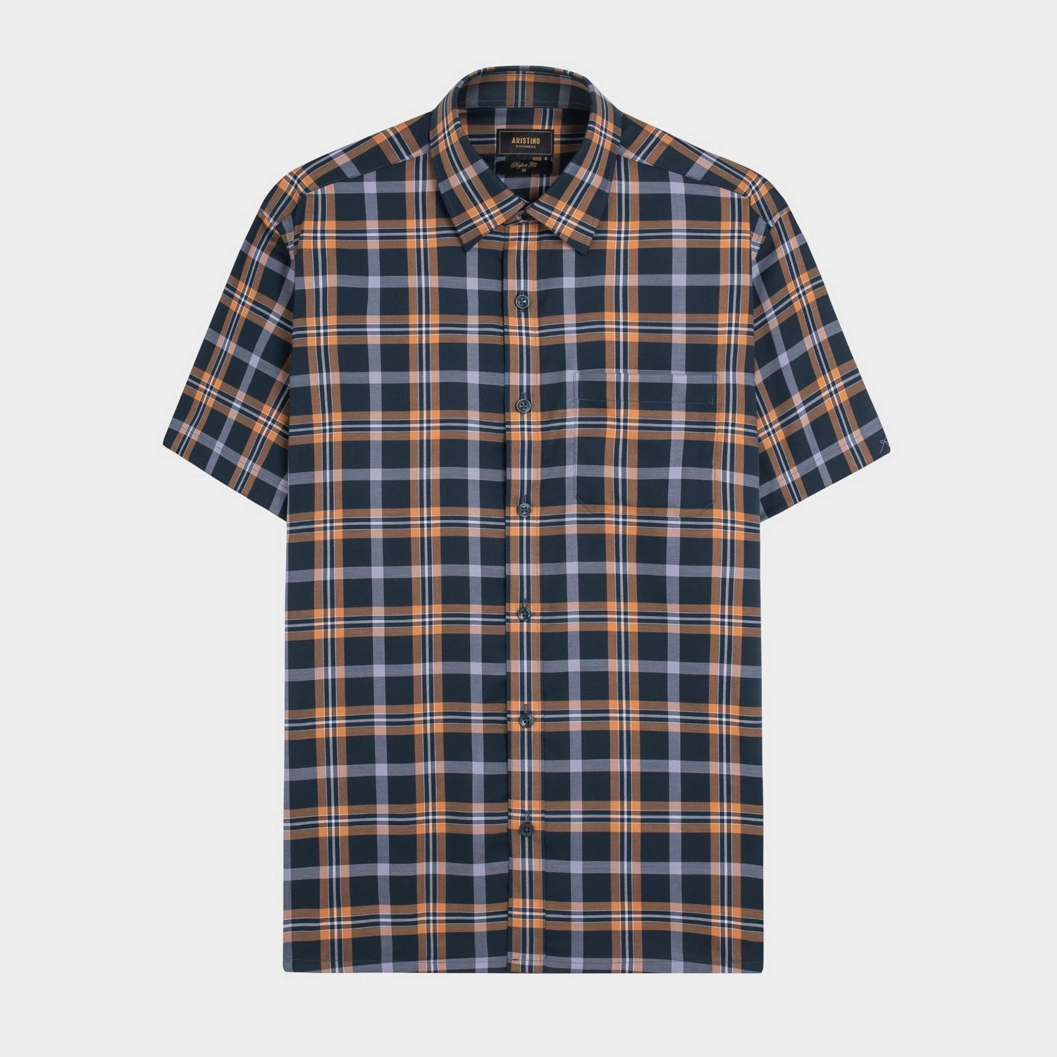 Áo Sơ Mi Nam Kẻ Aristino Business Perfect fit 1SS013AS3