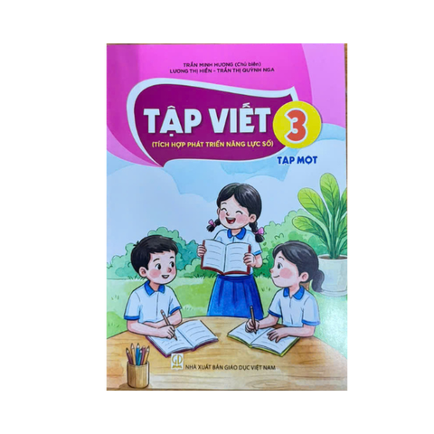 Tập Viết lớp 3 tập 1 ( Tích hợp PTNL số )