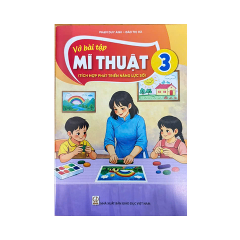 Vở bài tập Mĩ Thuật lớp 3 ( Tích hợp PTNL số )